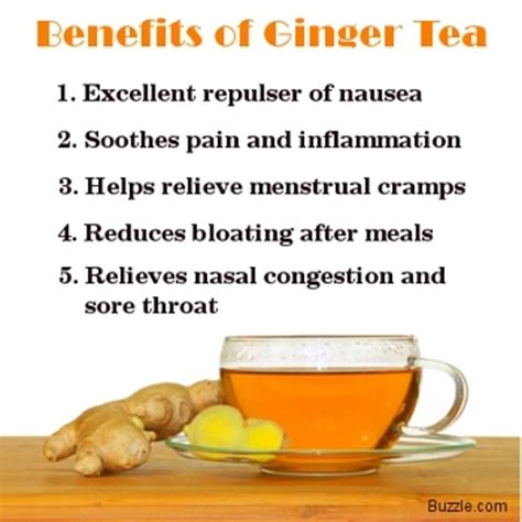 Refreshingly Healthy Ginger Tea: Benefits and Side Effects | Ginger tea benefits, Ginger ...