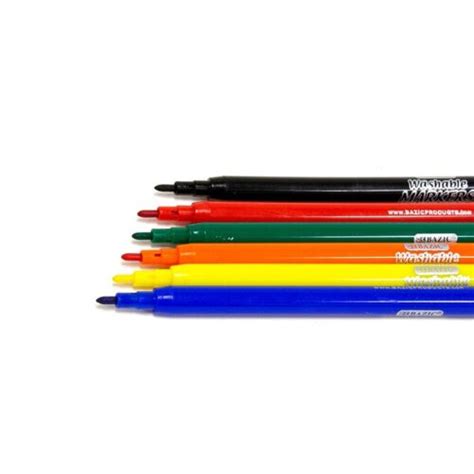 12 Classic Colors Fine Line Washable Markers - The CEO Creative