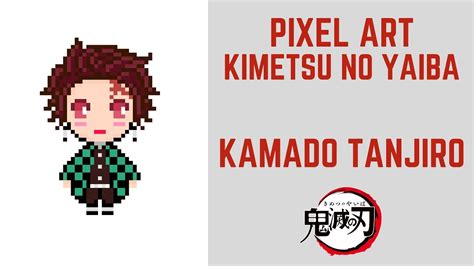 Demon Slayer Tanjiro Pixel Art Grid : Modern tanjiro kimetsu no yaiba ...