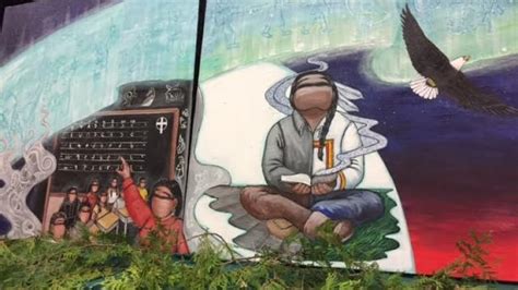 New mural at Thunder Bay Catholic school remembers residential school ...