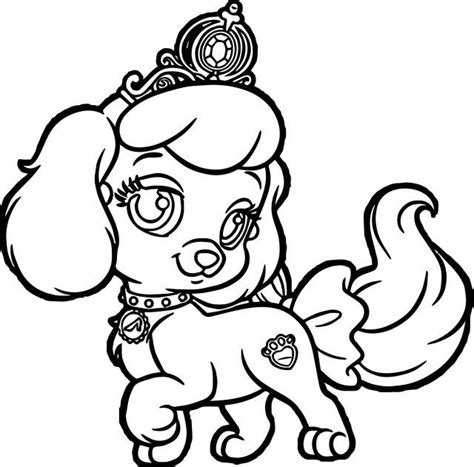 Cute Baby Dog Coloring Pages