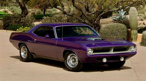 In-Violet 1970 Plymouth HEMI 'Cuda Is Going To Mecum Glendale ...