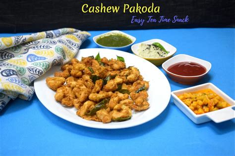 Cashew Pakoda Recipe | How to make Kaju Pakoda