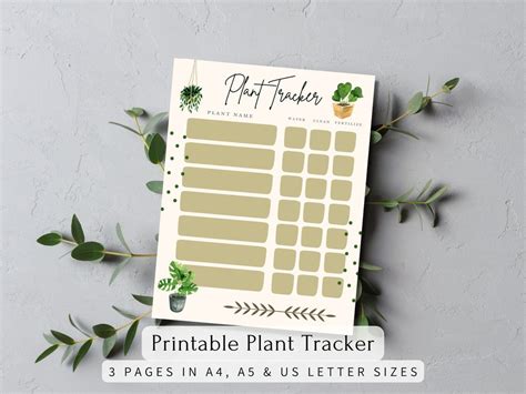 Printable Plant Watering Schedule Chart Plant Fertilizer Chart Plant ...