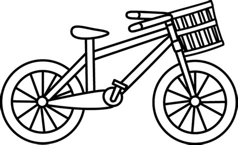 Bike Outline - ClipArt Best