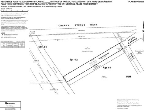 District of Taylor closes road near 100th Avenue