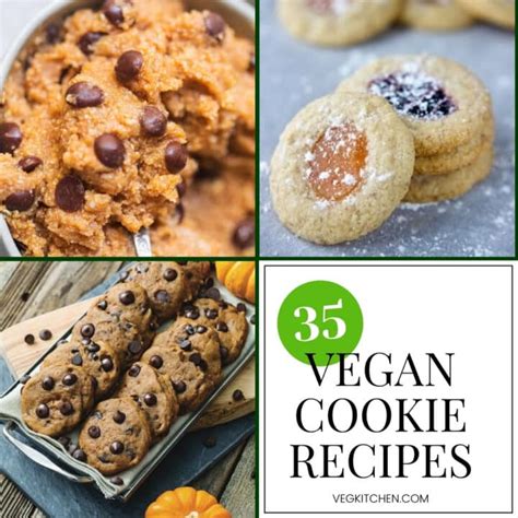 35 Vegan Cookie Recipes - Veg Kitchen - Picks from a Vegan Chef!