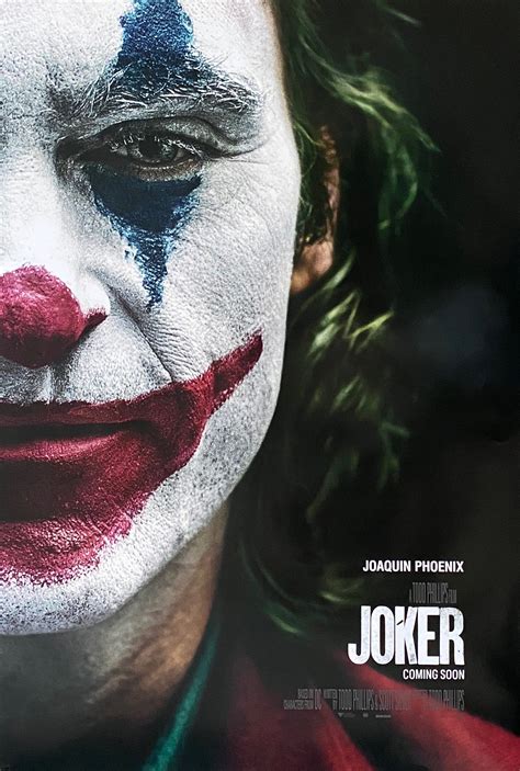 Original Joker Movie Poster - Joaquin Phoenix - Batman - Gotham City