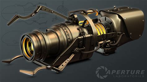 ArtStation - Steampunk Portal Gun