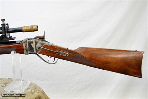 PEDERSOLI 1874 SHARPS LONG RANGE RIFLE IN 45-70 WITH MALCOM SCOPE