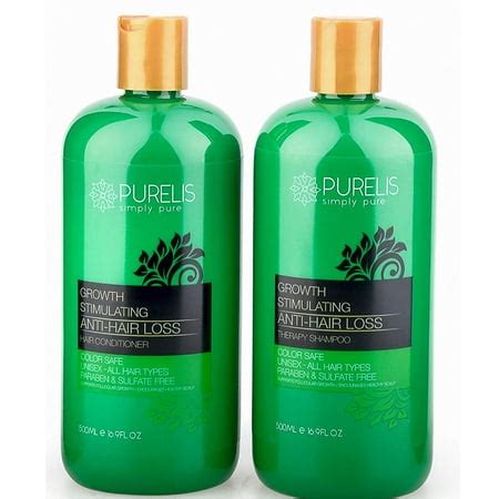 Hair Growth Shampoo & Conditioner Set - Sulfate Free Shampoo Set for ...