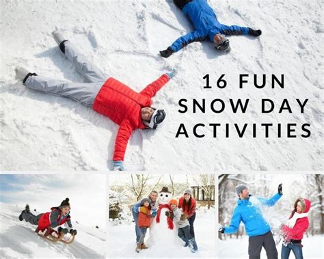 16 Fun Snow Day Activities - Just A Pinch