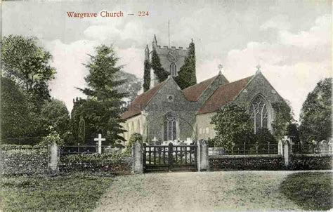 WARGRAVE CHURCH, BERKSHIRE - Millston Postcards