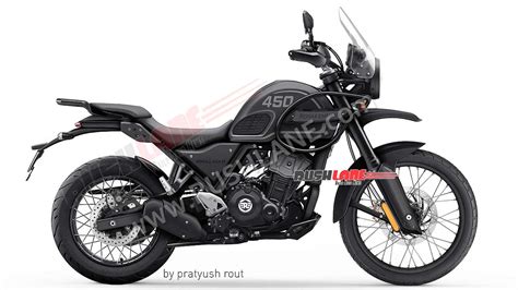 2023 Royal Enfield Himalayan 450 Render Based On New Spy Shots