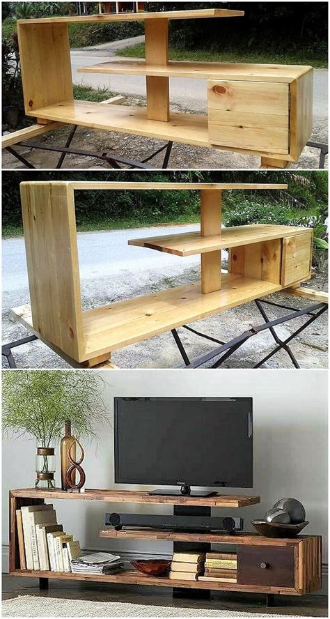 Wooden Entertainment Stand Plans - Image to u