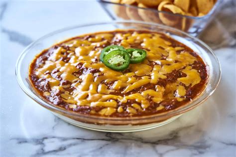 Chili Cheese Dip - The Cooking Mom