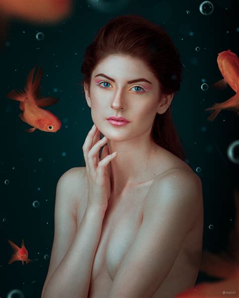 Mermaid concept art & photography on Behance