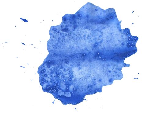 Blue Paint Splash Png Transparent - Gotasdelluvia