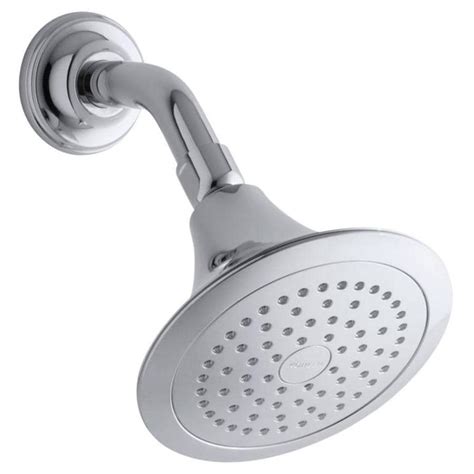 KOHLER Forte Polished Chrome 1-Spray Shower Head at Lowes.com