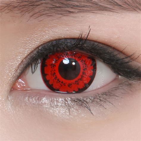 Buy GEO Animation Red Halloween Contact Lenses | EyeCandys