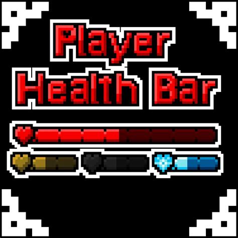 Player Health Bar Minecraft Data Pack