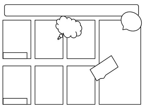 Comic Strip Templates | Teaching Resources