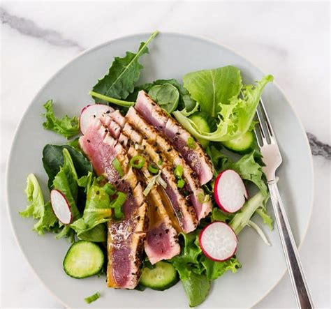 Seared Ahi Tuna Salad | Kitchen Confidante