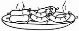 Top 9 Easy Sausage Coloring Pages  Coloring Pages sketch template