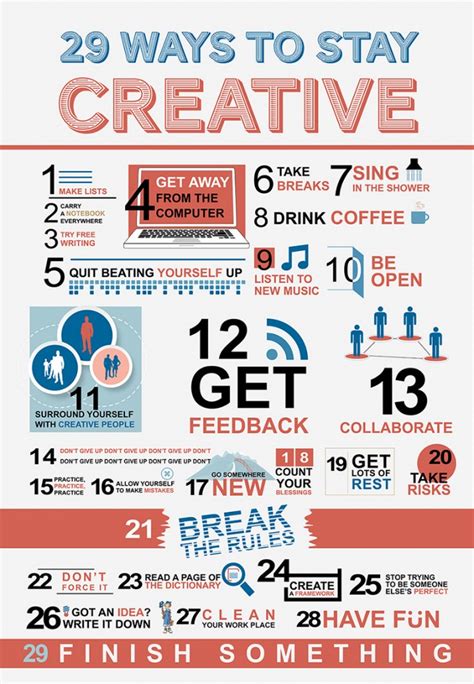 29 Creative Thinking Exercises on How to be Creative - BrandonGaille.com