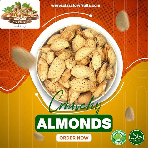 Kaghzi Gola Almonds 1kg Pack - Best Online Dry Fruits In Pakistan