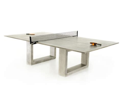 If It's Hip, It's Here (Archives): Modern Concrete & Steel Ping Pong ...