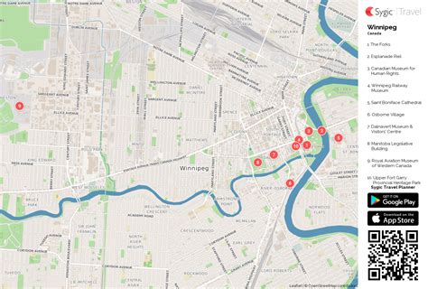 Printable Winnipeg Map