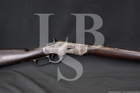 Winchester 1873 3rd Model 24 Octagonal .38-40 WCF Lever Action Rifle ...