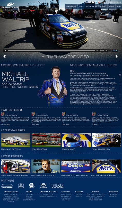 Analog Republic | Work | Michael Waltrip Racing