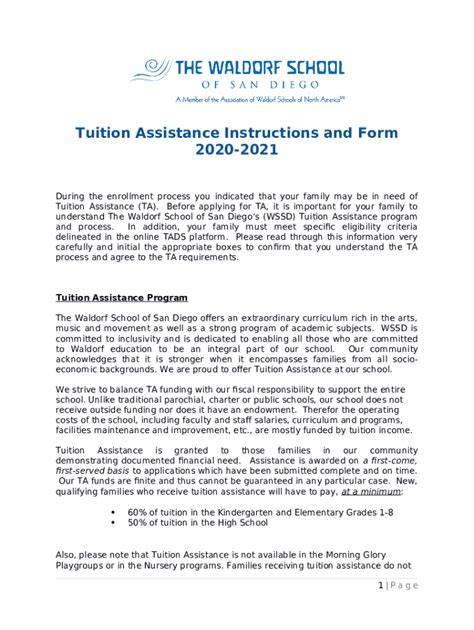 Accessing and Submitting the Tuition Assistance Doc Template | pdfFiller