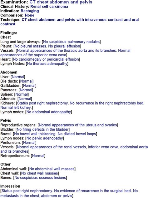 Structured Reporting in Radiology - Academic Radiology