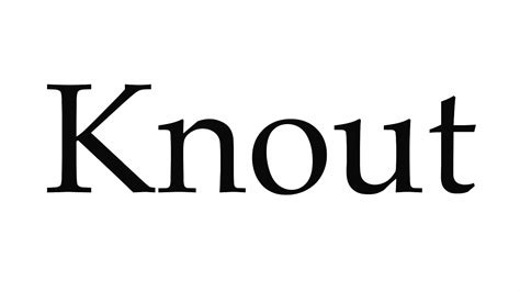 How to Pronounce Knout - YouTube