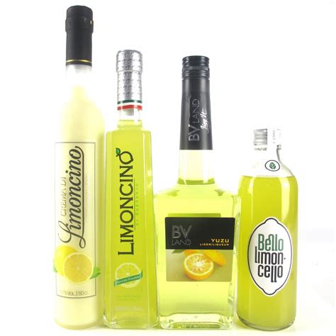 Miscellaneous Lemon Liqueur Selection 3 x 50cl & 1 x 70cl | Whisky ...