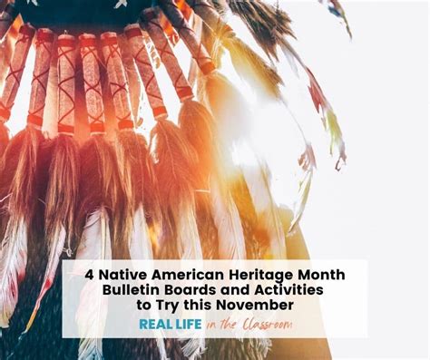 4 Native American Heritage Month Bulletin Board Ideas and Activities to ...