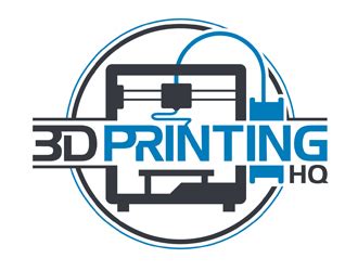 3D Printing HQ Logo Design - 48hourslogo