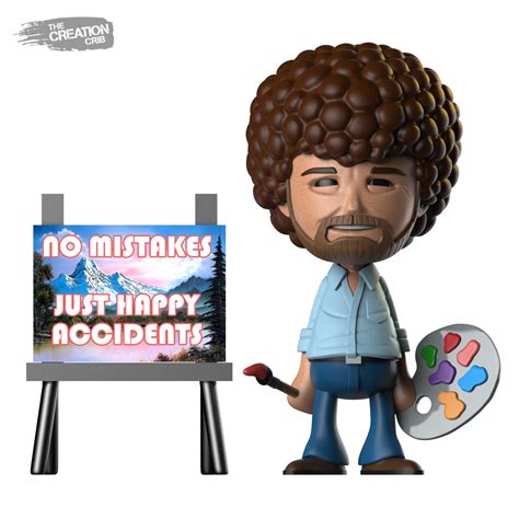 ArtStation - Bob Ross tribute Cribblet design (fan art)