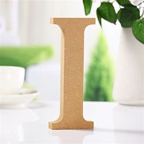 6 Inch Wood Letters Unfinished Wooden Letters Decorative Wooden ...