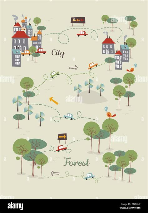 Go green city design Stock Vector Image & Art - Alamy