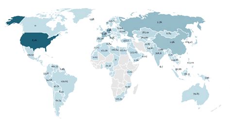 Gold Reserves by Country 2023 - Wisevoter