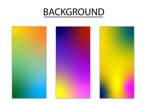 Premium Vector | Vactor bright vibrant set of gradients background