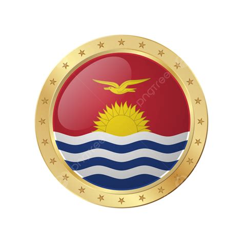 Kiribati Flag, Kiribati, Flag, Kiribati Flag Shinning PNG and Vector with Transparent Background ...