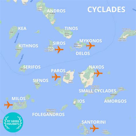 Cyclades Islands Greece Travel Guide — My Greek Holidays