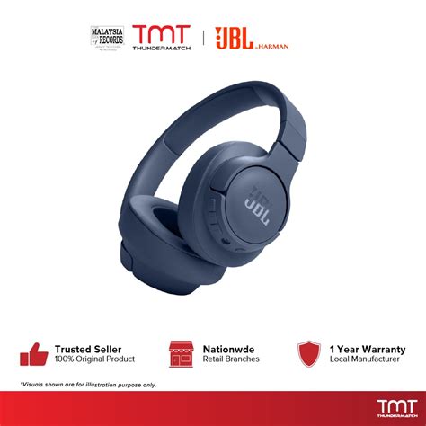 JBL TUNE 720BT Wireless Over-Ear Headphones with Built-in Microphone ...