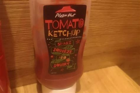 Pizza Hut breaks silence after controversial slogan on ketchup bottles causes outrage ...