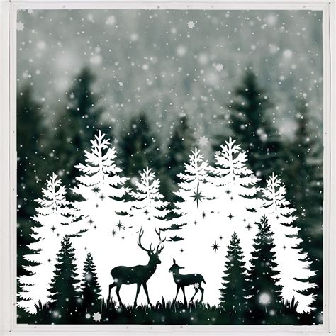 Window painting ideas for Christmas to make you feel festive | Livingetc